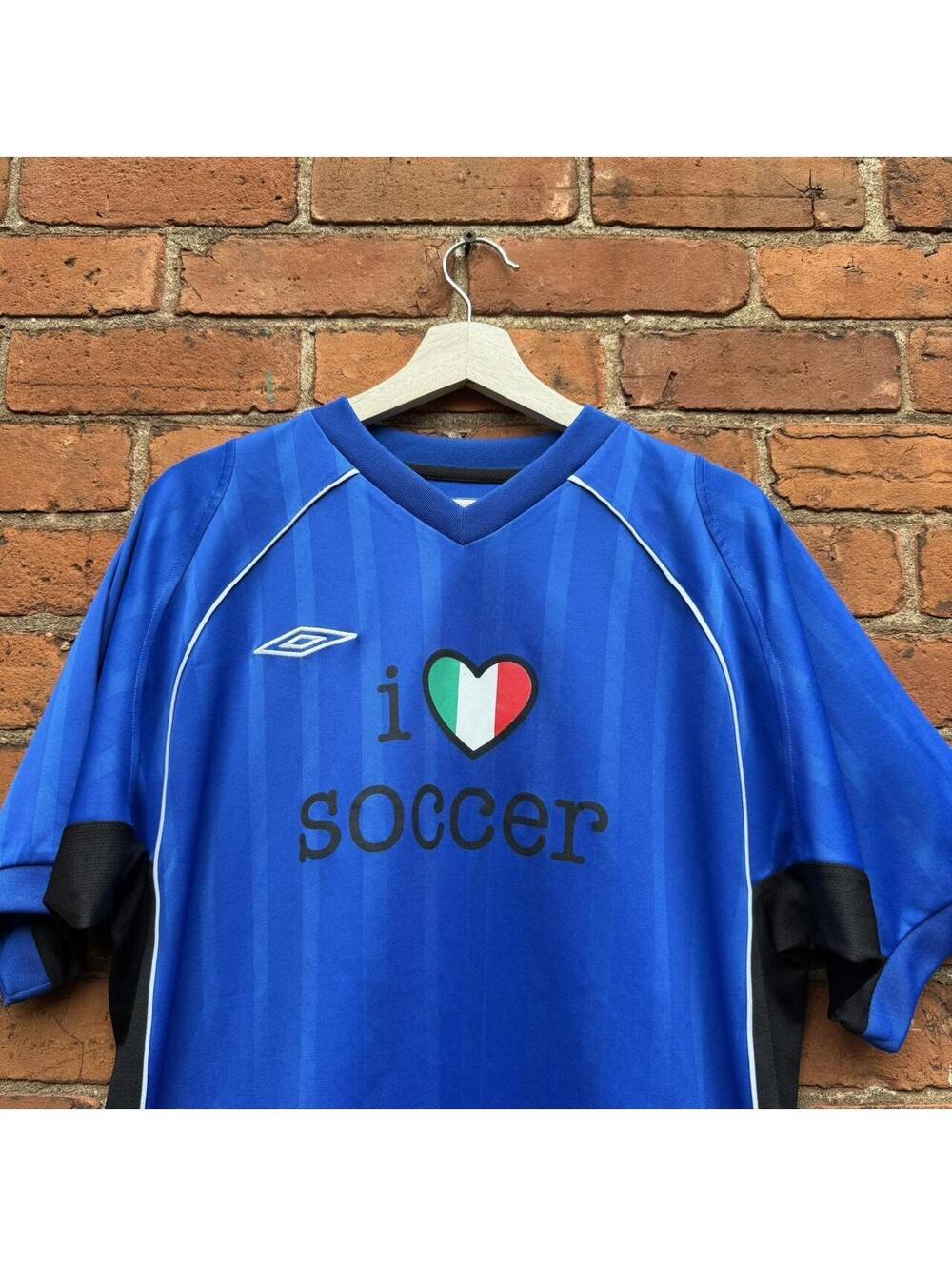 Umbro i love soccer soccer jersey L